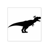 Koning T-Rex Rubberstempel (Afrduk)