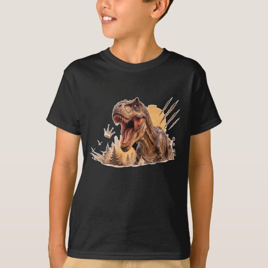 KONING T.REX T-SHIRT (Voorkant)