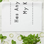 koning theedoek (Gevouwen)