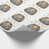 Koning Toet en Egypte Cadeaupapier (Hoek)