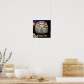 Koning Toet en Egypte Poster (Keuken)