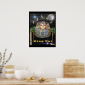Koning Toet en Egypte Poster (Keuken)