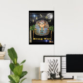 Koning Toet en Egypte Poster (Thuiskantoor)