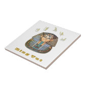 Koning Toet en Egypte Tegeltje (Zijkant)