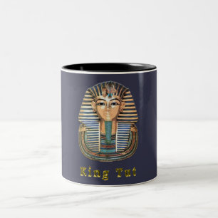 Koning Toet en Egypte Tweekleurige Koffiemok