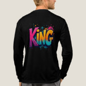 Koning Tri-Blend shirt (Achterkant volledig)