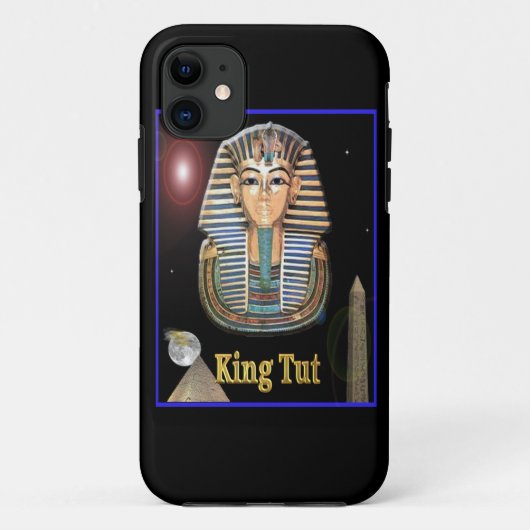 Koning Tut en Egypte Case-Mate iPhone Case (Achterkant)