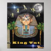 Koning Tut en Egypte Poster (Voorkant)
