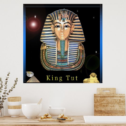 Koning Tut en Egypte Poster (Keuken)