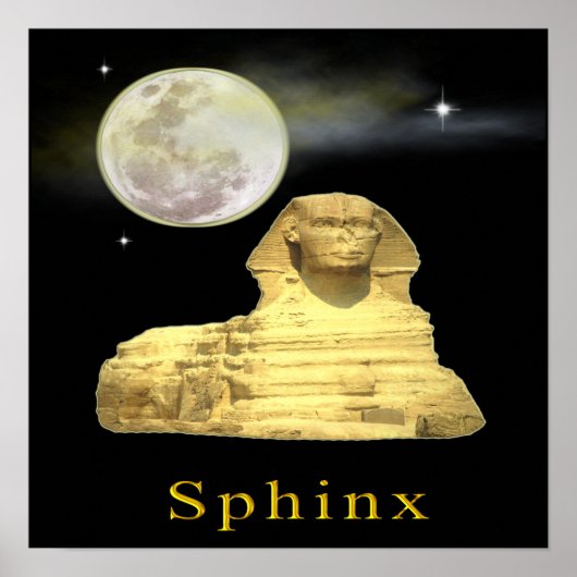 Koning Tut en Egypte Poster (Voorkant)