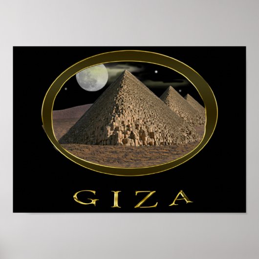 Koning Tut en Egypte Poster (Voorkant)