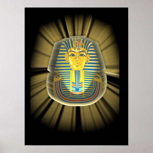 Koning Tut en Egypte Poster (Voorkant)
