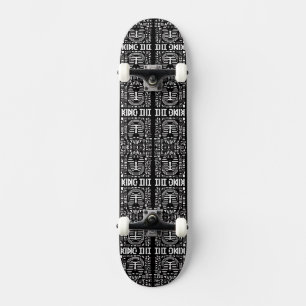 Koning tut farao Egyptische Hiëroglief Alfabet Persoonlijk Skateboard