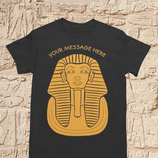 Koning Tut Tutankhamen Oud-Egyptisch grafisch T-shirt