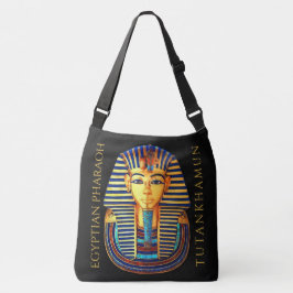 koning Tutankhamun - oude Egyptische farao Crossbody Tas