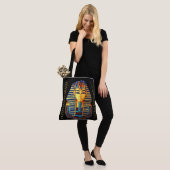 koning Tutankhamun - oude Egyptische farao Tote Bag (Op model)