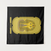 Koning Tutankhamun Wandtapijt Wandkleed (Voorkant (horizontaal))