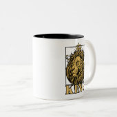 koning tweekleurige koffiemok (Voorkant rechts)