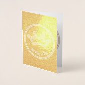 Koning Vader Foliekaart Folie Kaarten (Voorkant)