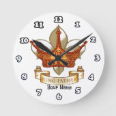 Koning Vader Ronde Klok (Voorkant)