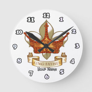 Koning Vader Ronde Klok