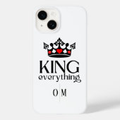Koning van alles Crown Poker Case-Mate iPhone Case (Achterkant)
