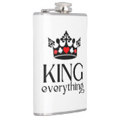 Koning van alles Crown Poker  Heupfles (Rechts)