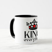 Koning van alles Crown Poker Mok (Voorkant links)