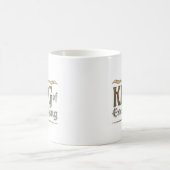 KONING VAN Alles - Grand Medieval Royal Crown Koffiemok (Center)