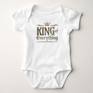 KONING VAN Alles - Grand Medieval Royal Crown Romper