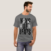 Koning van Beats T-shirt (Voorkant volledig)