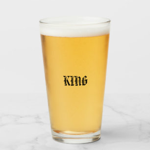 KONING VAN BEER GLASS GLAS