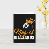 Koning van Biljart 8 kroonprins Kaart (Gele Bloem)