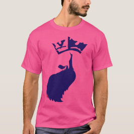Koning van Blauwe Rijk op Roze T-shirt