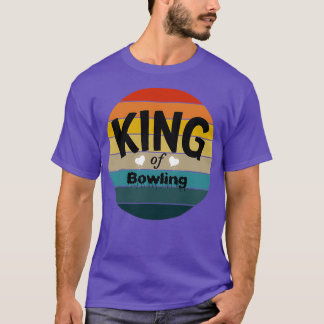 Koning van Bowling Bowling Bowler Ball T T-shirt