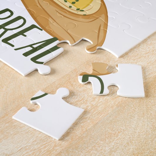 Koning van Brood Legpuzzel (Zijkant)