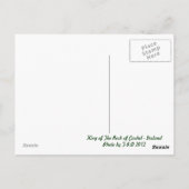 Koning van Cashel Briefkaart (Achterkant)
