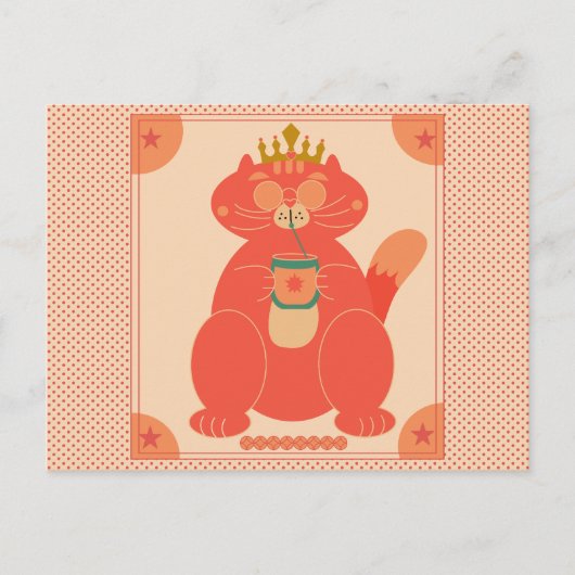 Koning van Chill Briefkaart (Voorkant)