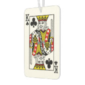 Koning van Clubs Speelkaarten Luchtverfrisser (Links)