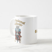Koning van comfort Chillaxer Monkey  Koffiemok (Voorkant links)