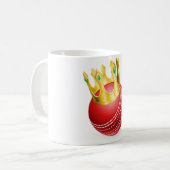 Koning van cricket koffiemok (Voorkant links)