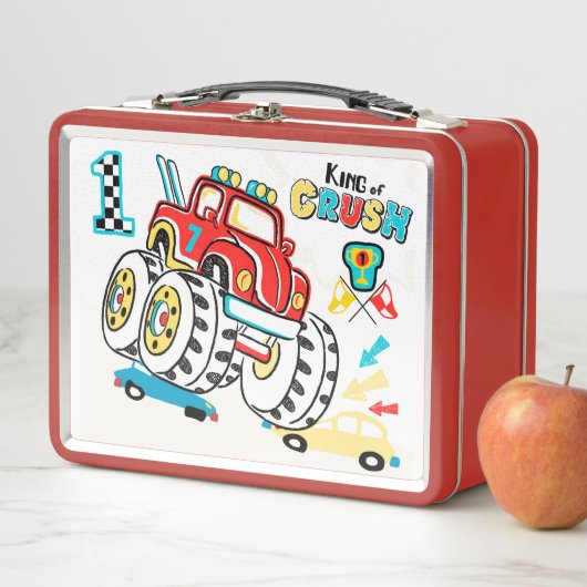 Koning van Crush Monster Truck (In situ)