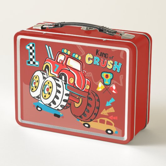 Koning van Crush Monster Truck (Achterkant)