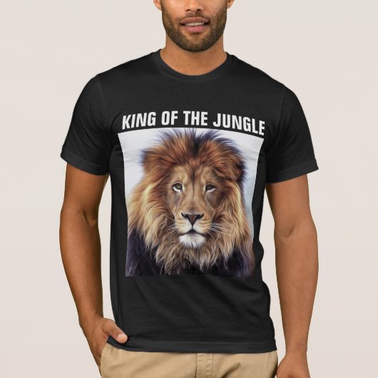 KONING VAN (DAD) HET OERWOUD T-SHIRTS (Voorkant)