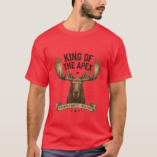 Koning van de Apex - Vintage Amerikaanse Eland T-shirt