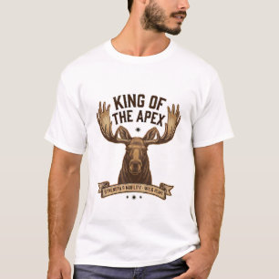 Koning van de Apex - Vintage Amerikaanse Eland T-shirt