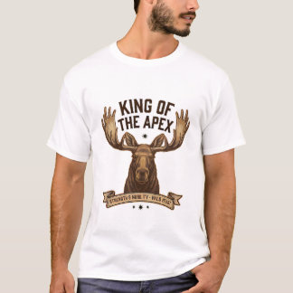 Koning van de Apex - Vintage Amerikaanse Eland T-shirt