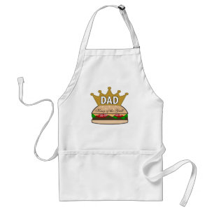Koning van de Apron van de Grill Standaard Schort