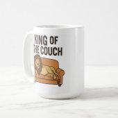 Koning van de bank koffiemok (Voorkant links)