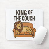 Koning van de bank muismat (Met muis)